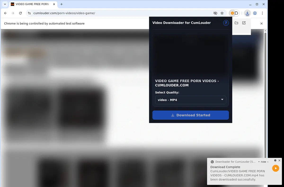 Cumlouder Video Downloader screenshot 2